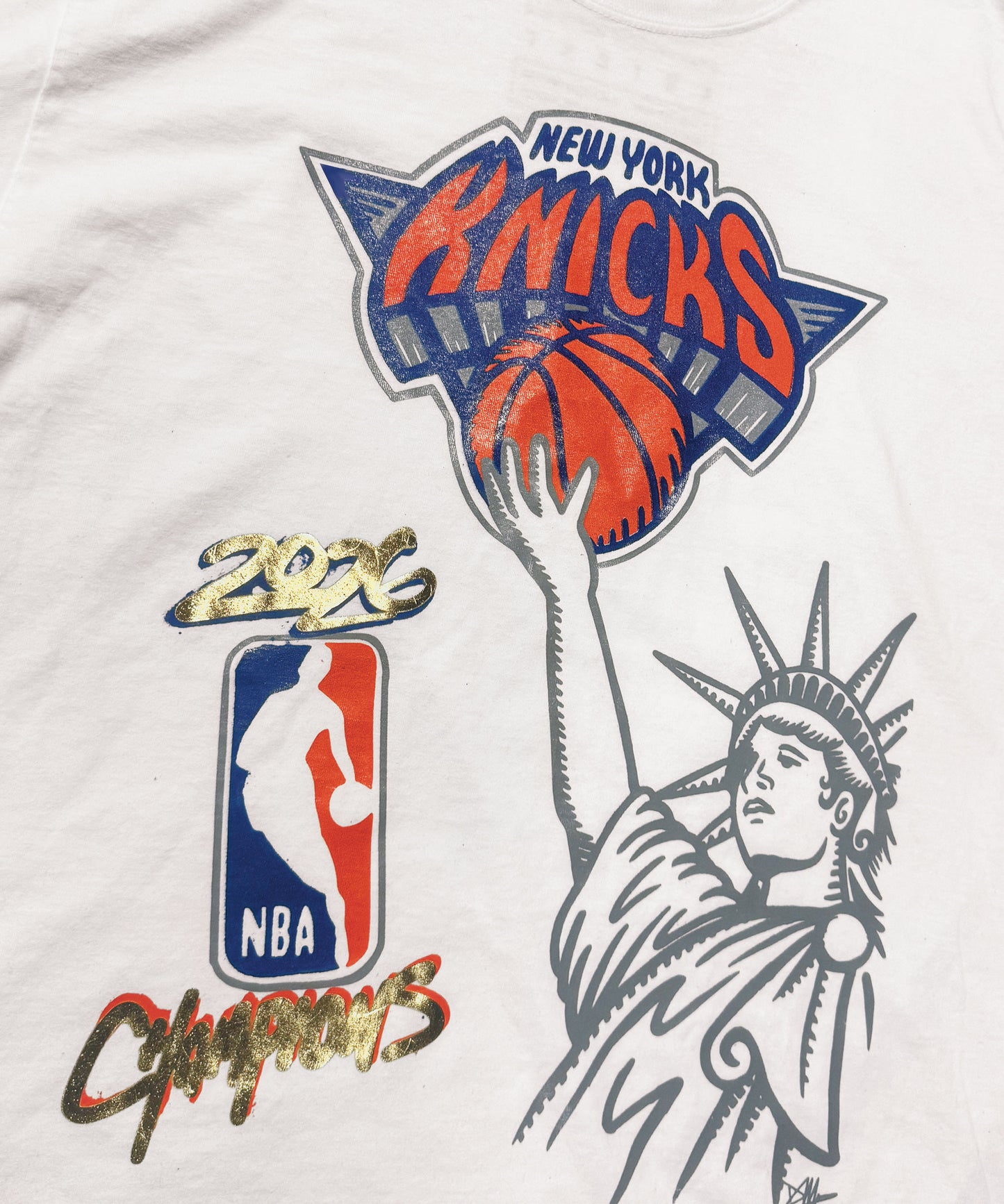 KNICKS CHAMPIONSHIP TEE (Artist Edition)
