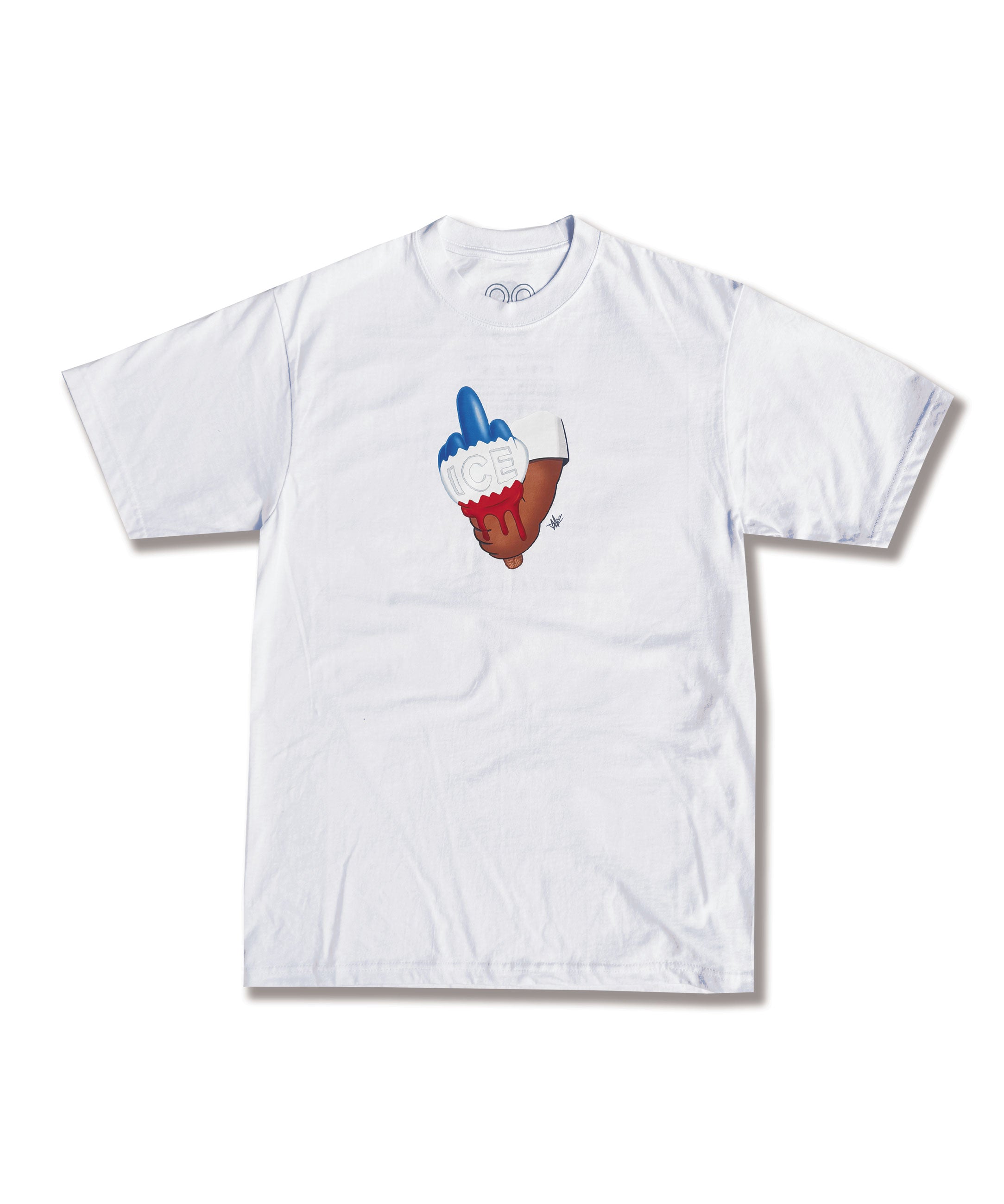 F-ICE TEE - Bombpop (White)