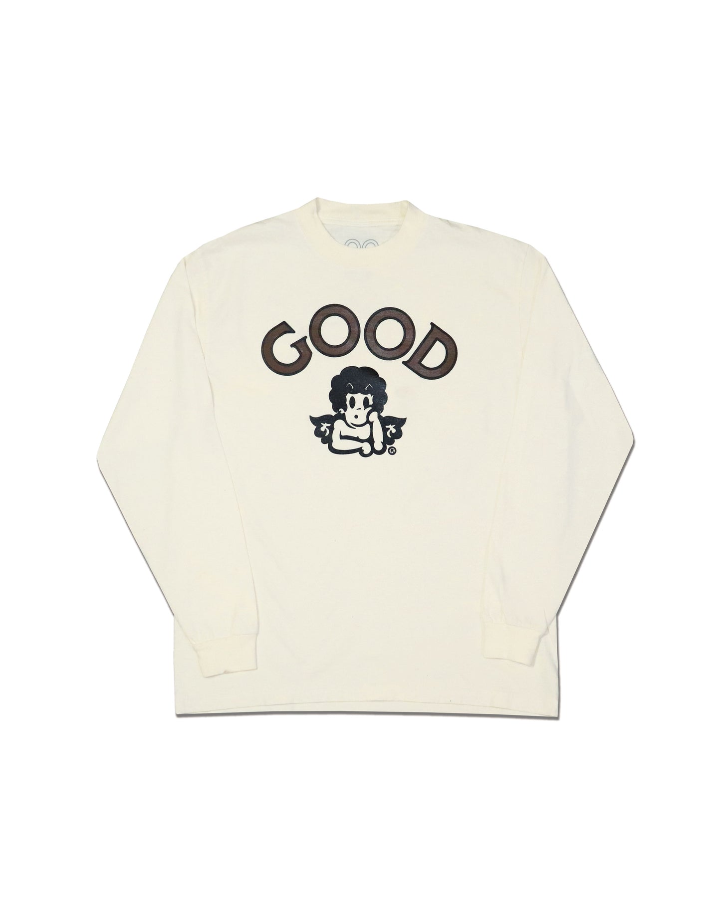 Good Logo LS Tee - Cream