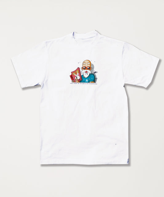 The Goods Clo - Pervy Roshi Tee (White)