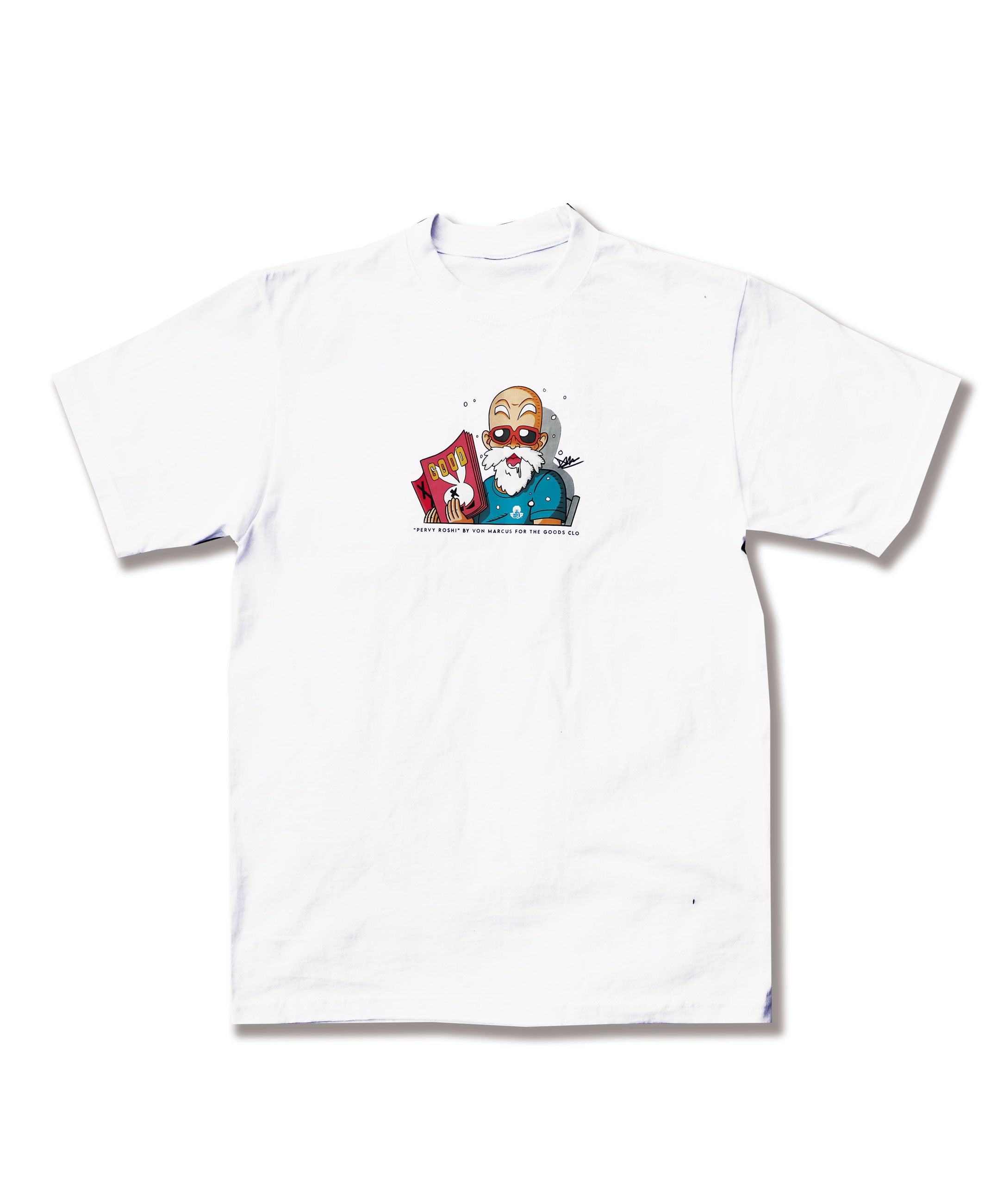 Pervy Roshi Tee (White)