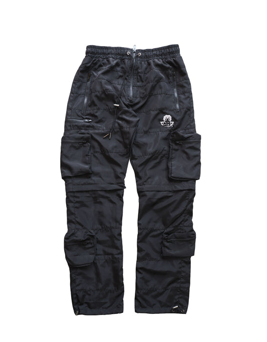 The Goods Clo- Convertible Utility Cargo Pants “Black”