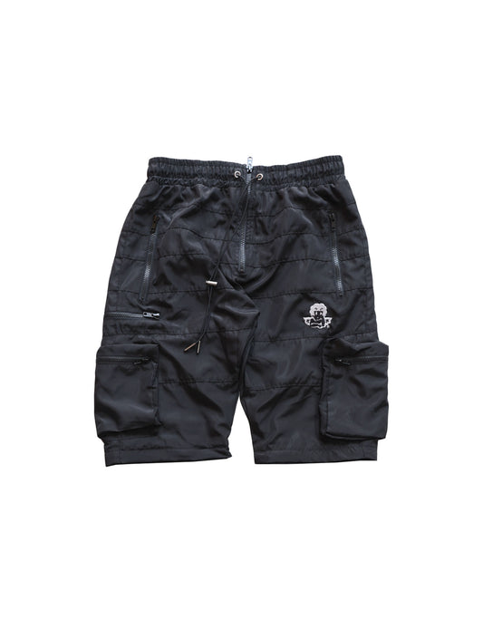 The Goods Clo- Convertible Utility Cargo Pants “Black”