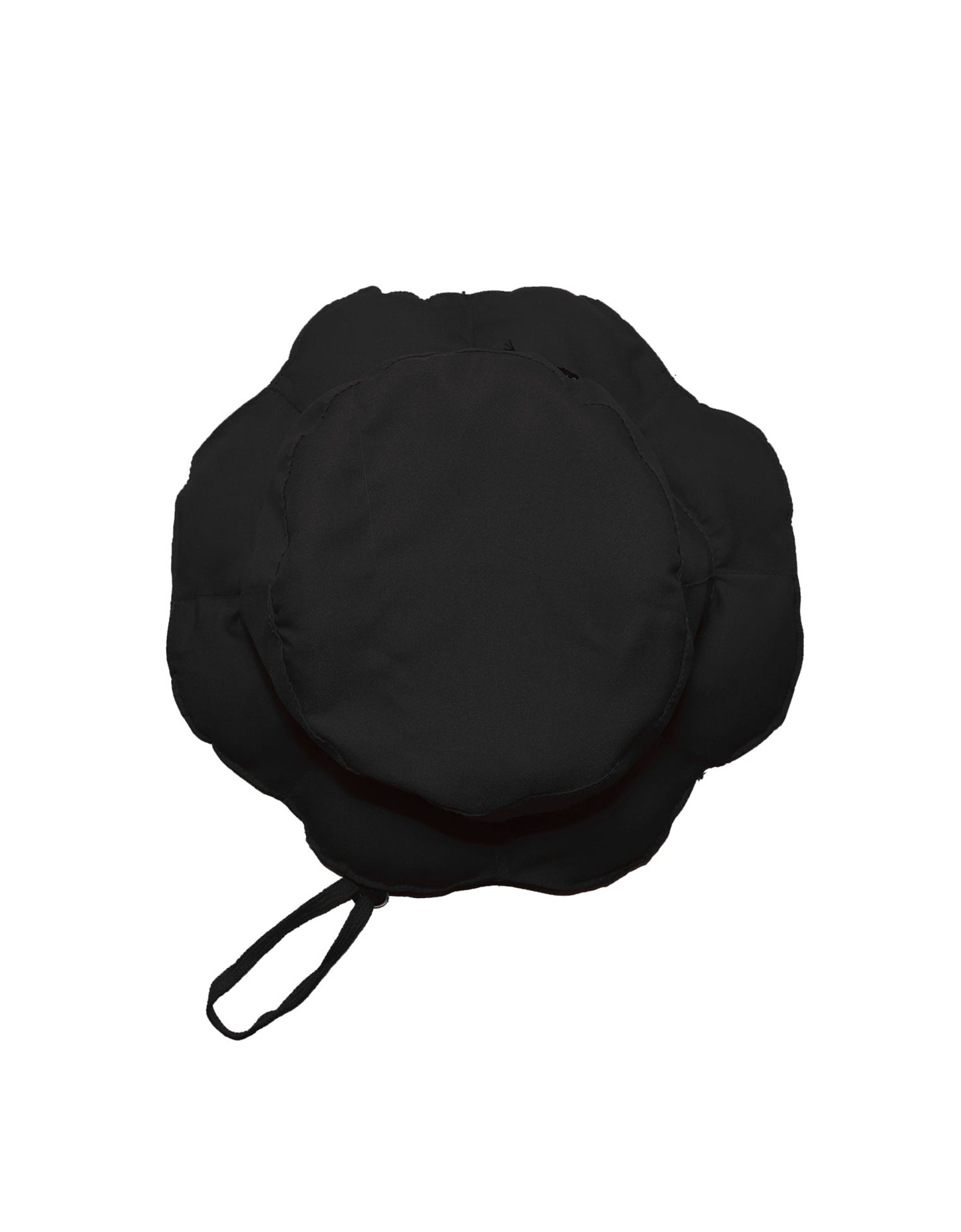 The Goods Clo - Flower Bucket Hat (Black)