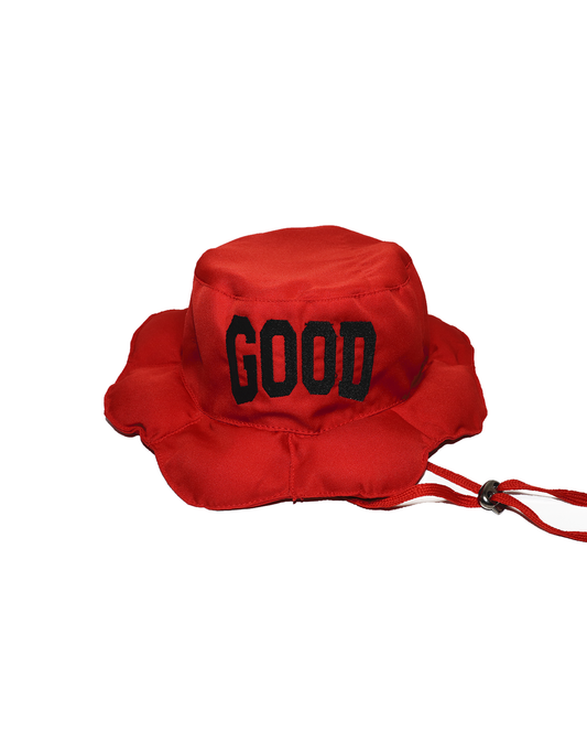 The Goods Clo - Flower Bucket Hat (RED)