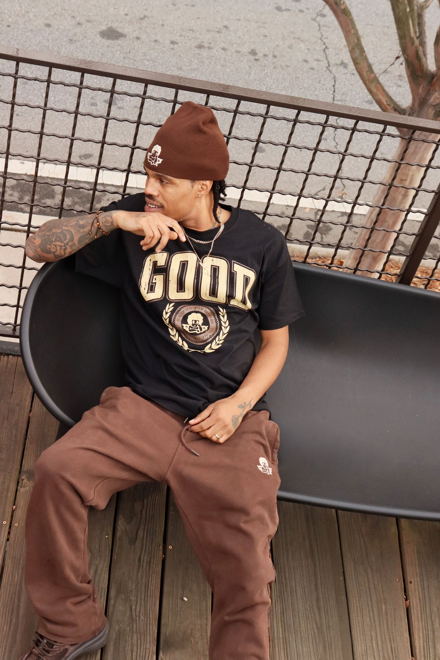 University Tee - Black