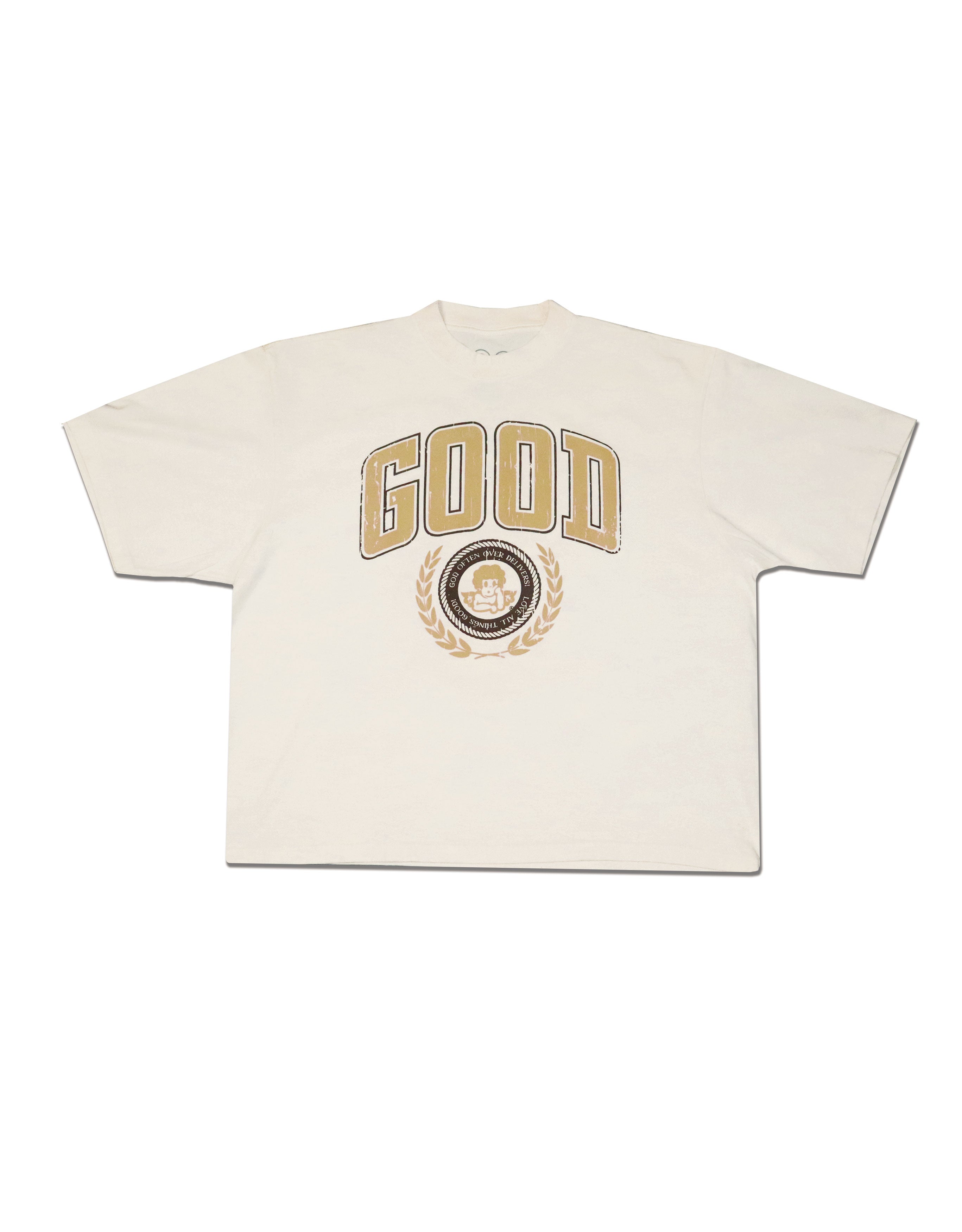 University Tee - Cream