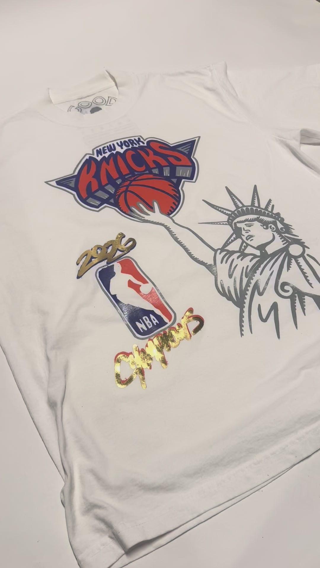 KNICKS CHAMPIONSHIP TEE