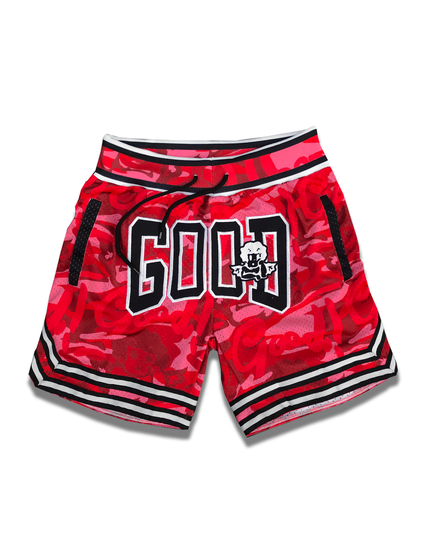 The Goods Clo - Basketball Shorts (RED)