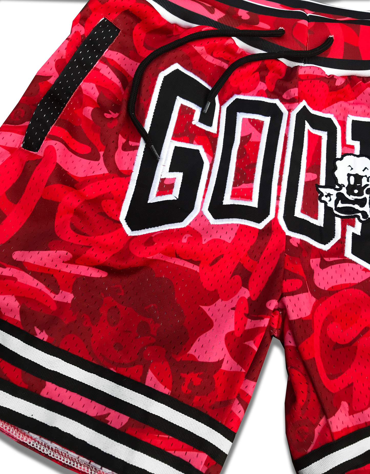 The Goods Clo - Basketball Shorts (RED)